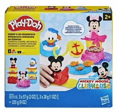 Play-Doh Набір для творчості з масою для ліплення Disney Junior. Маленькі штампи. Мега-набір, Hasbro (59551)