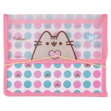Do It Yourself Plastic notebook folder with elastic band B5 Pusheen. Heart, YES (30021)