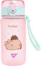 Бутылка для воды Pusheen 500 мл, розовая, софт тач, YES (50296)