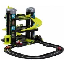 Mega Parking Playset 3 Levels with Car Lift, Car Track and 5 Cars, Molto (5412CAR)