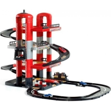 Playset Mega Parking 4 levels with car lift, car track and 2 cars, Molto (5413)
