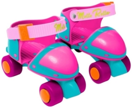 Дитячі розсувні роликові ковзани-квади My First Skates з захистом , колір рожевий (розмір 25-32),Molto (21216)