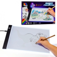 Детский LED-планшет для рисования Magic Projector, Molto (24064)