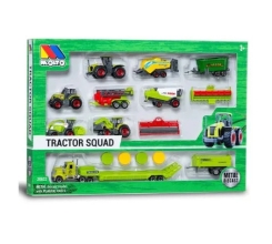 Tractor Squad Metal Car Play Set, Molto (26822)