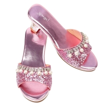 Marie-Claire heeled sandals, metallic pink, size 30/31, Souza (106431)