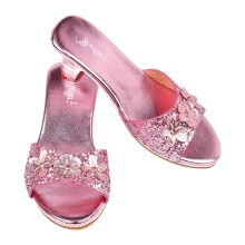 Mariona heeled sandals, metallic pink, size 30/31, Souza (105002)