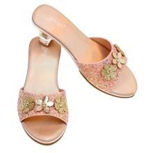 Clarisse heeled sandals, salmon metallic, size 30/31, Souza (105615)