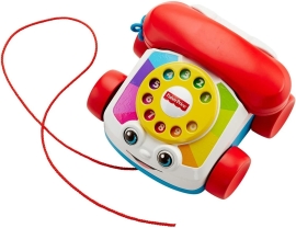 Игрушка-каталка Веселый телефон Fisher-Price, Mattel (FGW66)