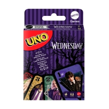 UNO card game Wednesday, Mattel (26853)