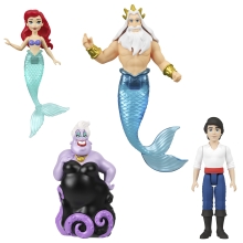Набор миникулек Disney Princess Ариэль и друзья по мотивам м/ф Русалочка, Mattel (31321)