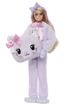 Кукла Barbie Cutie Reveal серии Милые бантики – котенок, Mattel (40422)