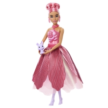 Набор-сюрприз с куклой Barbie Petal Pop Красная роза, Mattel (75691)