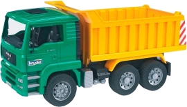 Toy car. Dump truck MAN TGA, Bruder (27650)