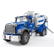 Машинка іграшкова. Бетонозмішувач Mack Granit, Bruder (28145)