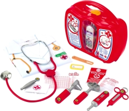 Игрушечный набор врача с халатом и мобильным телефоном, Bosch (43535)