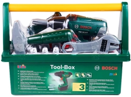 Игрушечный набор - Набор инструментов в коробке, Bosch (85207)