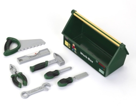 Игрушечный набор - Ящик с инструментами для маленького мастера, Bosch (85733)