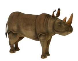 Анимированная мягкая игрушка Носорог длина 166см, Hansa (02363)