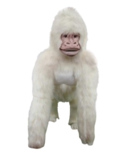 Анимированная мягкая игрушка Горилла альбинос высота 162см, Hansa (08808)
