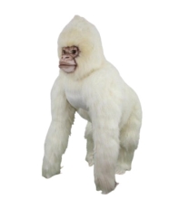 Анимированная мягкая игрушка Горилла альбинос высота 214см, Hansa (08891)