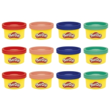 Набор массы для лепки, 12 баночек, Hasbro (07026)