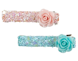 Заколка для волосся Троянда, 2шт, Great Pretenders (08095)