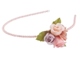 Обруч Перлина з квітами, Great Pretenders (12047)