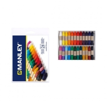 Madrid Papel:Віск для малювання кольоровий 24шт, Madrid Papel (01326)