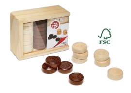 Шашки игральные в коробке, Cayro (06174)