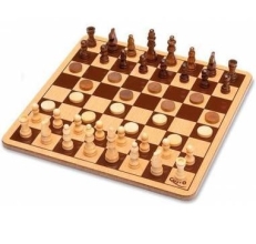 Game Chess-Checkers, Cayro (07515)
