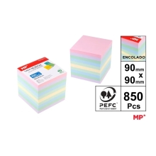 Папір (флуоресцентний) для нотаток з клейким шаром, Madrid Papel (02479)