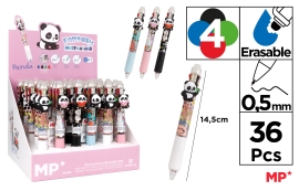 Ручка-стирачка Панда в асортименті, Madrid Papel (12377)