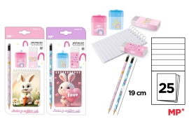 Набір для письма 4 предмета в асортименті, Madrid Papel (12827)