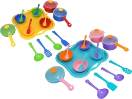 Набор посуды столовой Ромашка 19 эл., Tigres (91462)