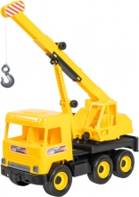 Автомобиль Middle truck кран (желтый) в коробке, Tigres (94913)