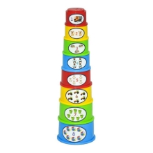 Toys Game set Pyramid 8 el., Tigres (97525)
