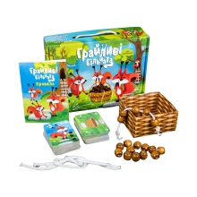 Настольная игра 30852 (укр) Игривые бельчатые, в кор-ке 27,7-18,3-5,8 см, Стратег (62357)