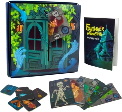 Настольная игра 30866 (укр) Дом Монстров, в кор-ке 19,5-19,5-6,5 см, Стратег (62777)