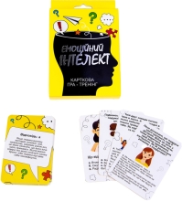 Карточная игра Strateg Эмоциональный интеллект развлекательная тренинг на украинском языке (30237),Стратег (18814)