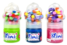 Набор для творчества Mi-mi Slimi - 0,140 кг, в ассорт., в блоке 9 шт Strateg (71827),Стратег (80781)