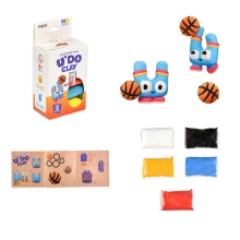 Набор для творчества UDO Clay 5 шт, брикет 10 г (укр) 30843, Стратег (89777)
