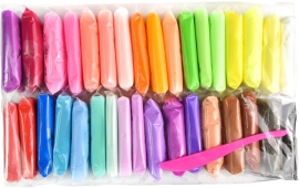 Набор для творчества UDO Clay 34 шт. брикет 6г, Стратег (89883)