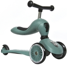 Entertainment Scoot and Ride scooter series Highwaykick-1 gray-green, 1-5 years, Globber (62698)
