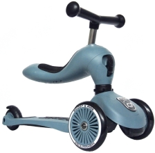 Entertainment Scooter Scoot and Ride Highwaykick-1 series gray-blue, 1-5 years, Globber (62711)