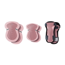 Helmets and Gloves Kids protective set GLOBBER, pink, for a child 25-50 kg (541-210)