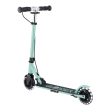 Balance Bikes GLOBBER scooter of the FLOW ELEMENT JUNIOR LIGHTS series, mint, wheels with lights. 50 kg 3+ (729-206)