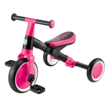 Bicycles Kids bicycle GLOBBER series LEARNING TRIKE 2 in 1, fuchsia, up to 20 kg, 3 wheels (735-110)