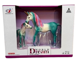 Набор Единорог 2шт зеленый  Dino Toys (55620)