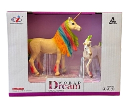 Набор Единорог Радуга 2шт зеленый  Dino Toys (55675)