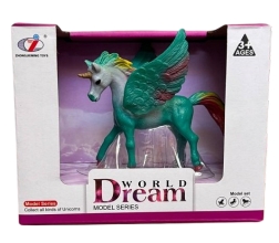 Фигурка Единорог с крыльями зеленый  Dino Toys (55873)